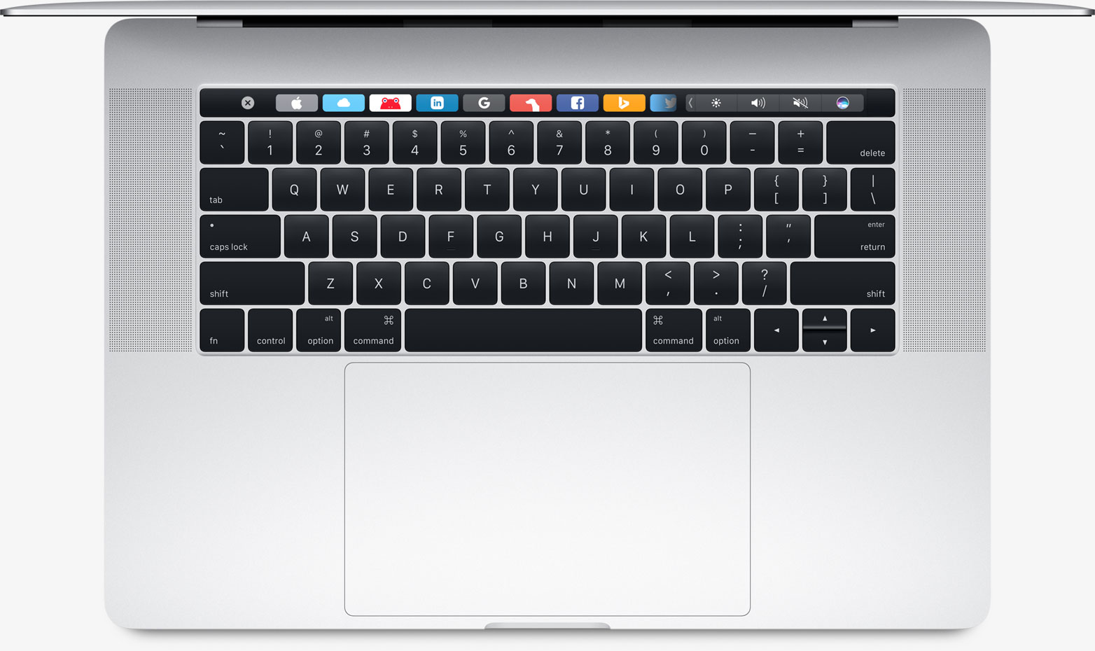 MacBook Pro - 15-palcový model s Touch Barom