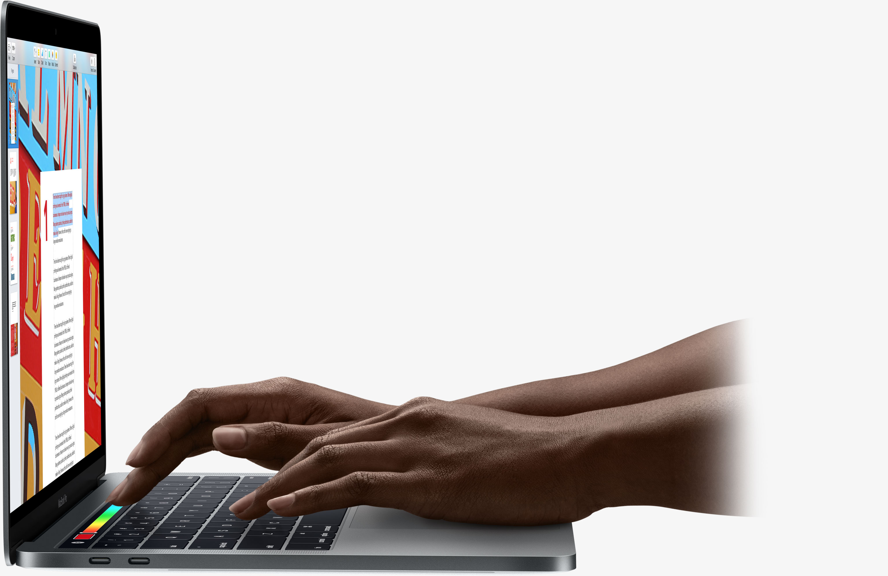 Klávesnica a trackpad. Príjemnejšia klávesnica. Priestrannejší trackpad.