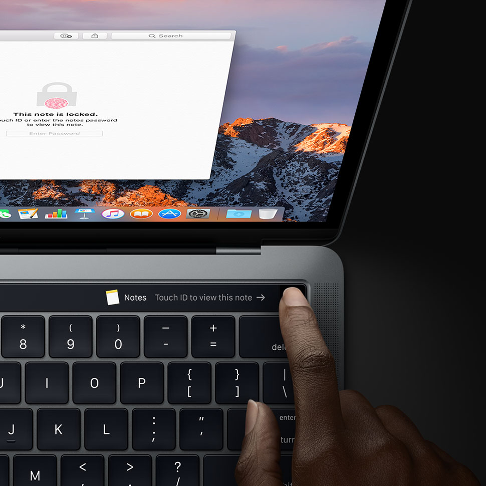 Touch ID odteraz aj na Macu.